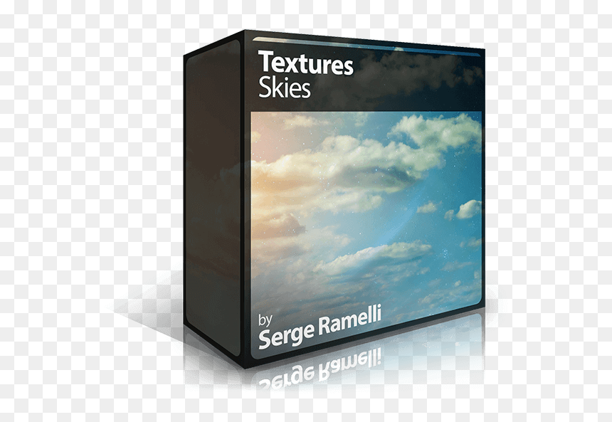 Led-backlit Lcd Display, HD Png Download - clouds texture png