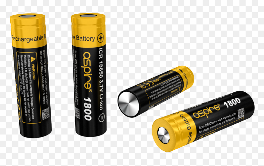 Aspire 18650 Battery - 18650 Aspire Vape 2600mah, HD Png Download - cig png
