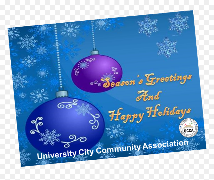 Christmas Ornament, HD Png Download - season's greetings png