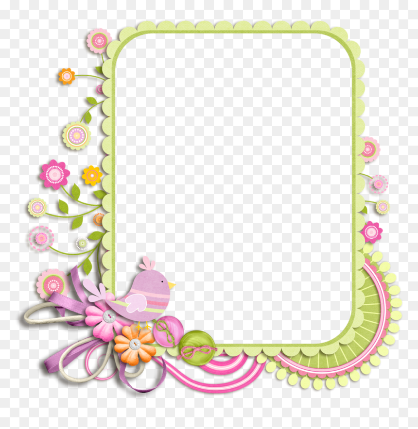 Molduras Lindas Png - Bordes De Página Decorados, Transparent Png - molduras lindas png