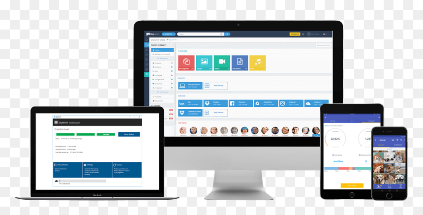 Компьютер Ноутбук Планшет Смартфон, HD Png Download - cloud storage png