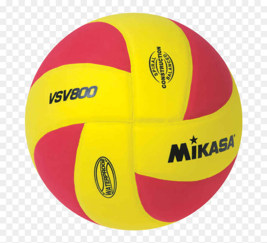 Mikasa Vsv Series Squish Ball Red/yellow - Best Beach Volley Balls, HD Png Download - voleibol png