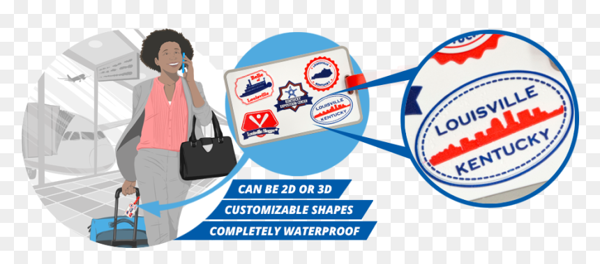 Handbag, HD Png Download - luggage tag png