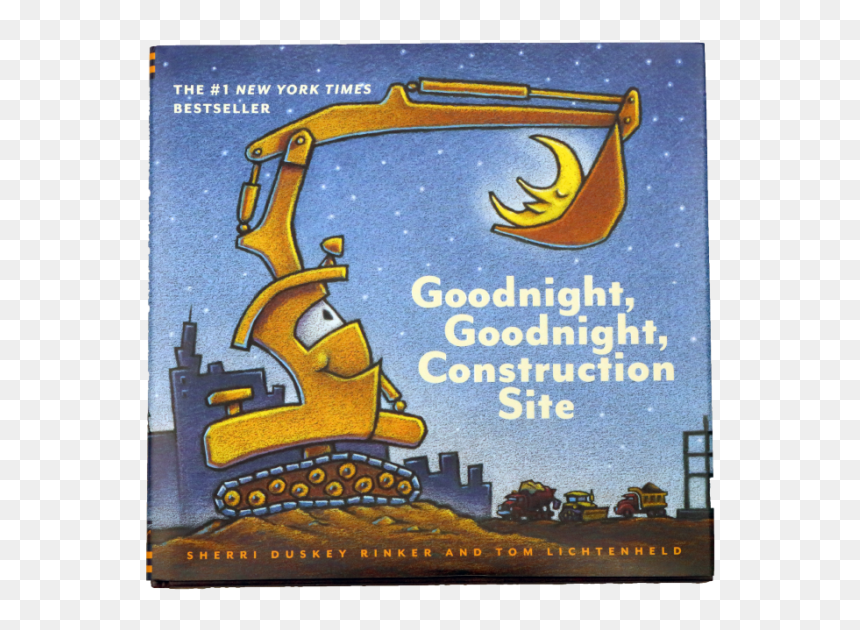 Goodnight Goodnight Construction Site Cover, HD Png Download - kids books png