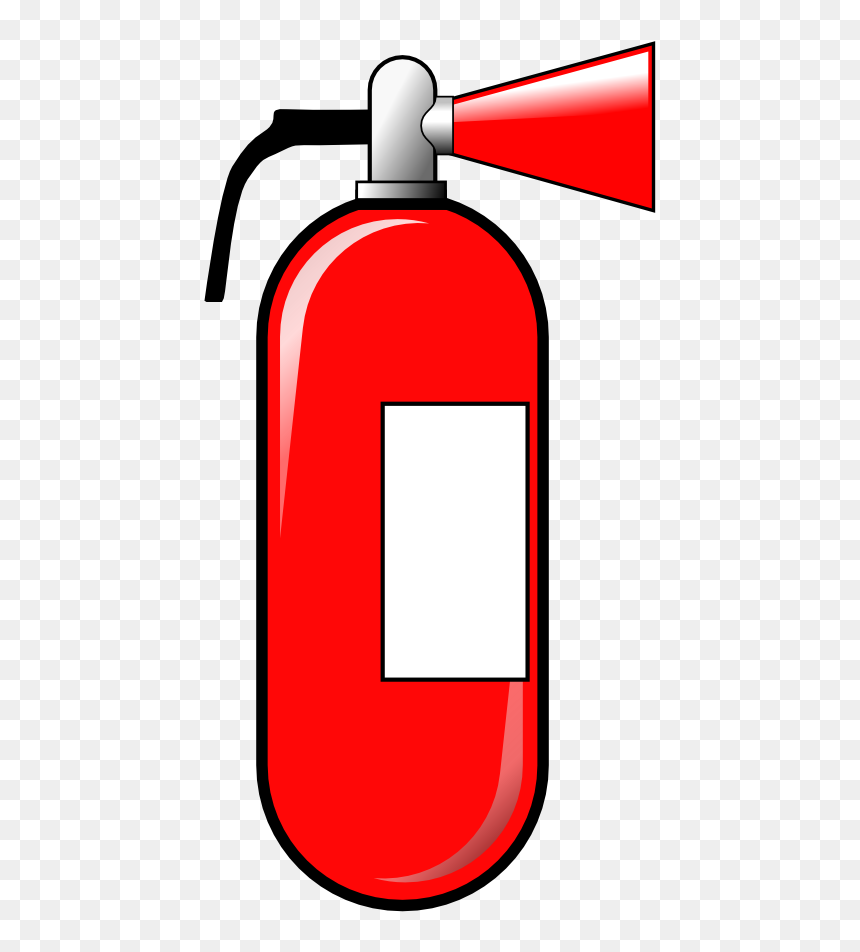 Onlinelabels Clip Art - Fire Extinguisher Clipart, HD Png Download - first aid cross png