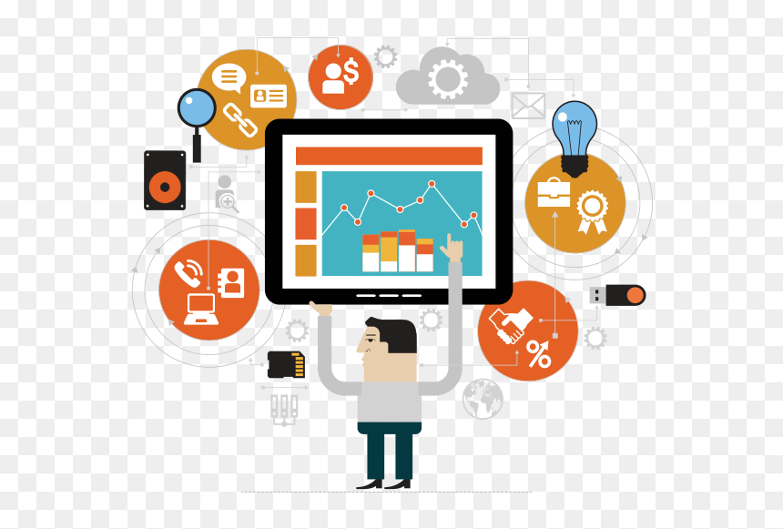 Marketing Online Vector Png, Transparent Png - help desk png