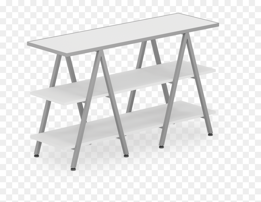Evolve Collection Low Double A-frame Feature Display - Trestle Desk, HD Png Download - double photo frame png