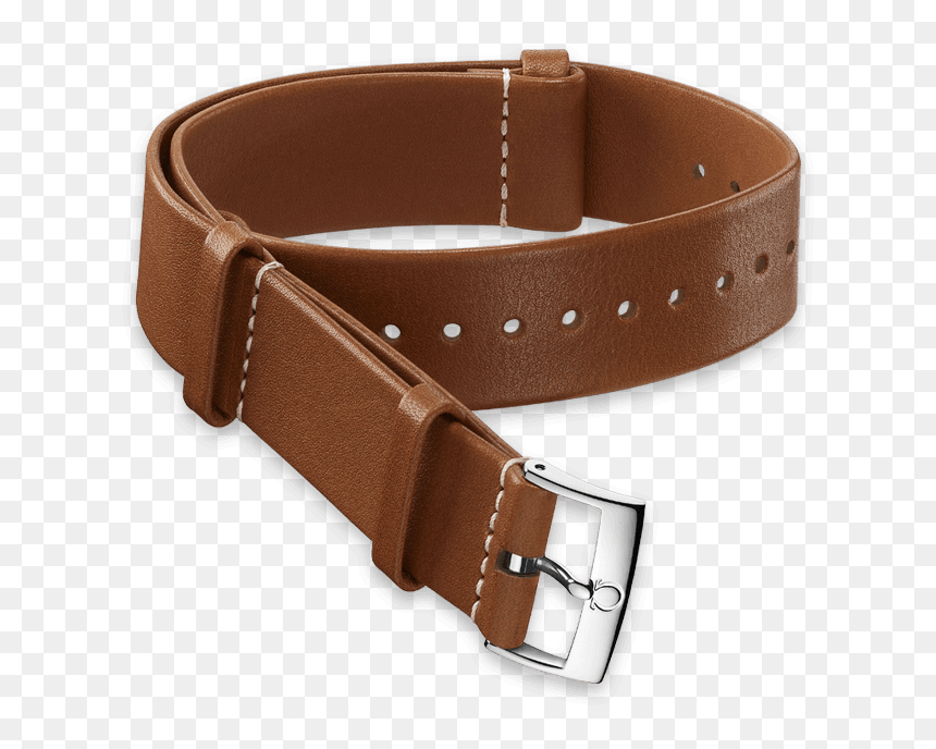 Leather Nato 20mm Omega, HD Png Download - faixa dourada png
