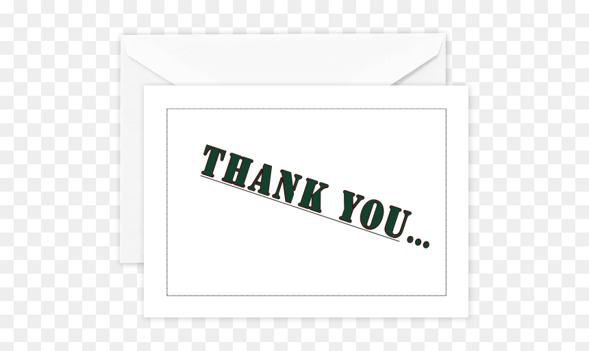 Thank You - Paper, HD Png Download - thank you for your service png