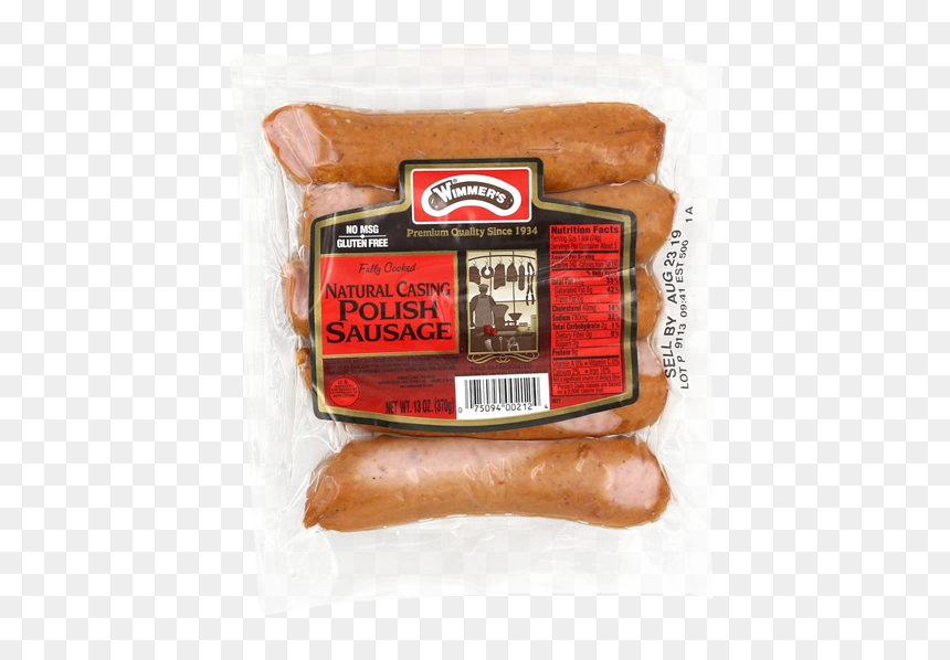 Cervelat, HD Png Download - sausage link png