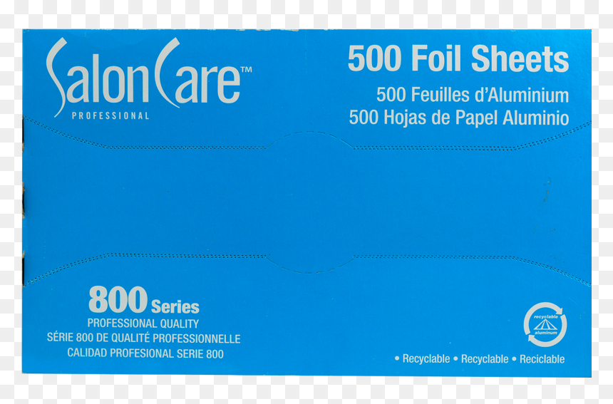 Hojas De Papel Aluminio Salon Care, , Hi-res - General Supply, HD Png Download - hoja de papel png