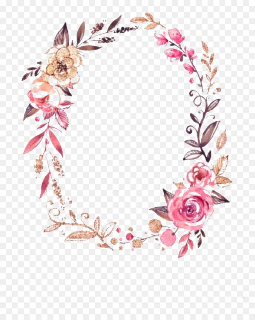 Monogram Cute Letter H, HD Png Download - flower wreath png