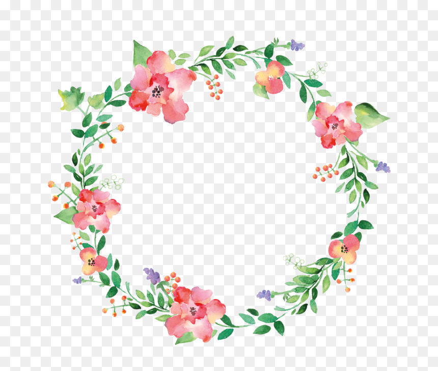 She Believed She Could But She Blacked Out And Didn, HD Png Download - flower wreath png