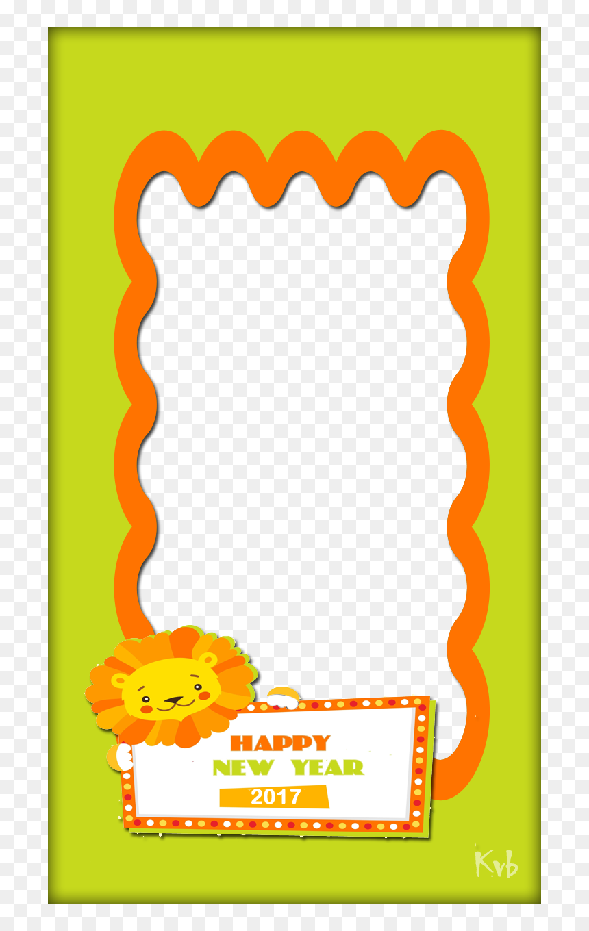 Picture Frame, HD Png Download - happy new year 2017 png