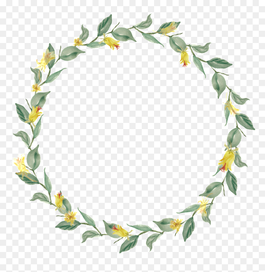 Thank My God Every Time I Think, HD Png Download - flower wreath png