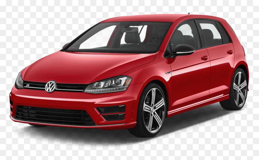 Vw Golf 2016, HD Png Download - car front png