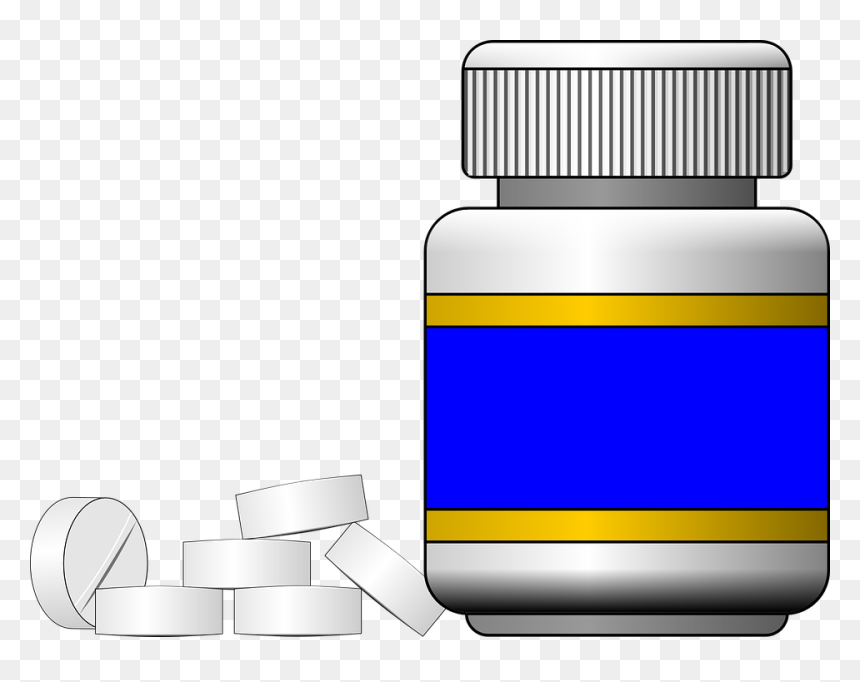 Pastillas Medicina Png, Transparent Png - pill bottle png