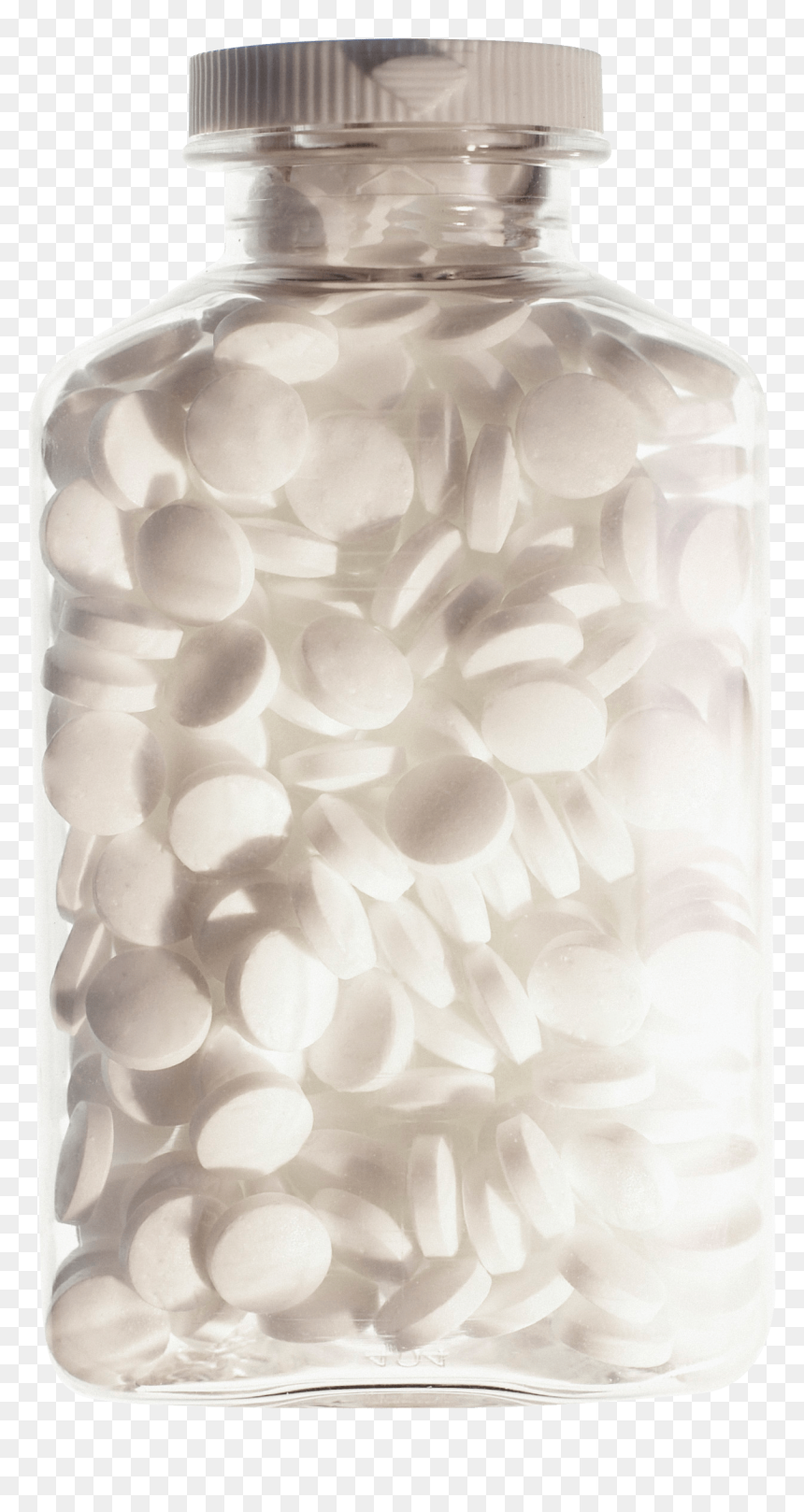 Glass Bottle, HD Png Download - pill bottle png