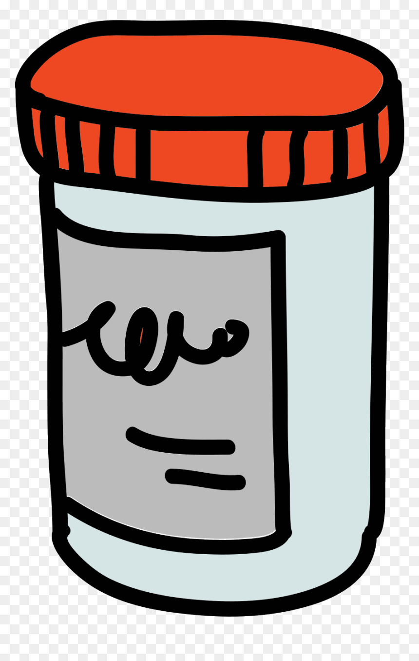 Clip Art, HD Png Download - pill bottle png