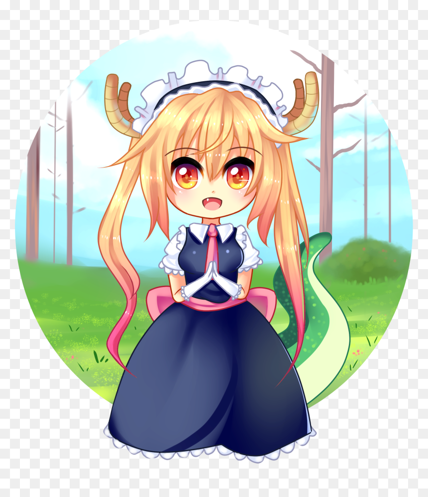 Tohru Chibi, HD Png Download - anime hair png