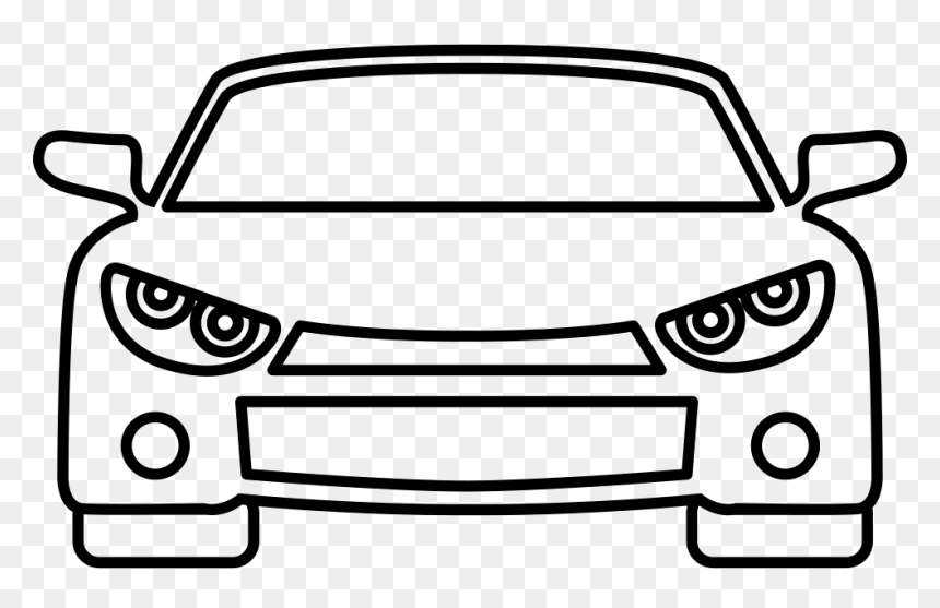 Icon, HD Png Download - car front png