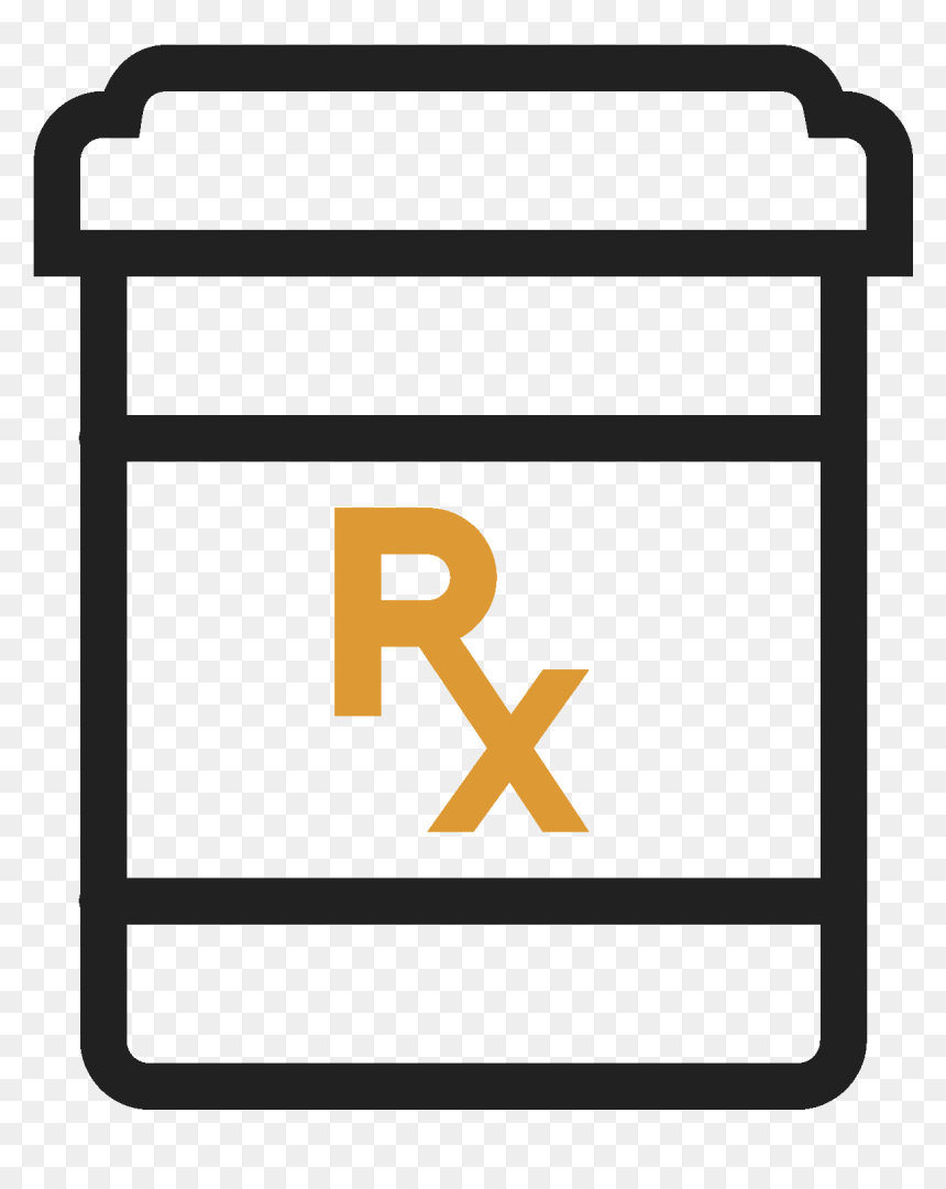 Pill Bottle Icon Png, Transparent Png - pill bottle png