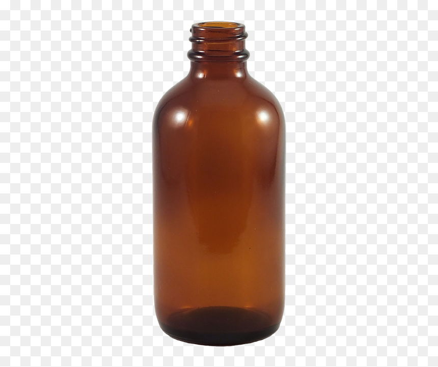 Rockefeller Century Oval Amber Glass Bottle, HD Png Download - pill bottle png