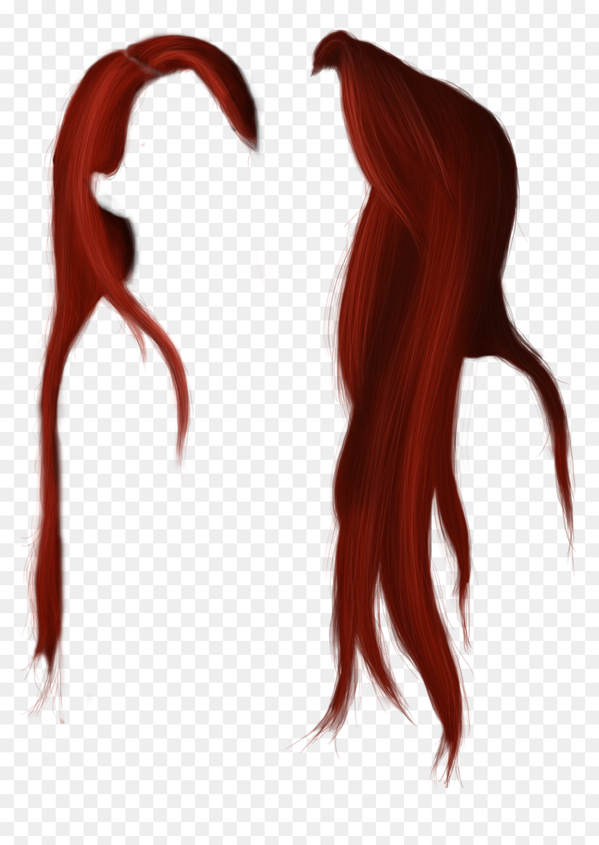 Mermaid Hair Png, Transparent Png - long hair png