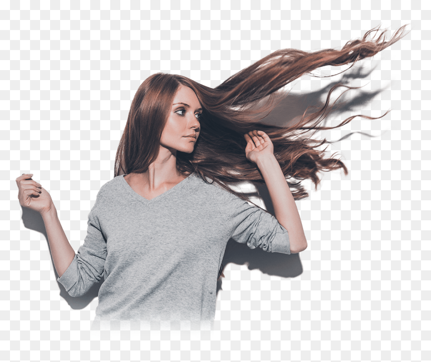 Hair Girl Png, Transparent Png - long hair png
