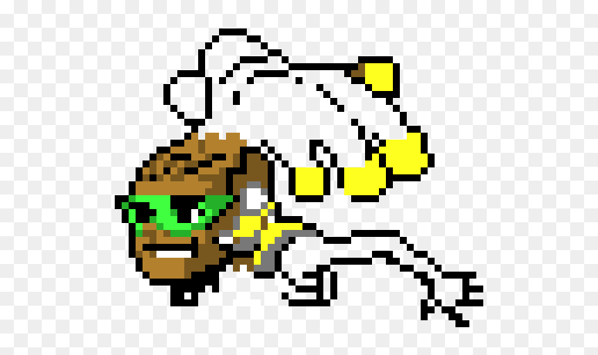 Pixel Art Overwatch Lucio, HD Png Download - lucio png