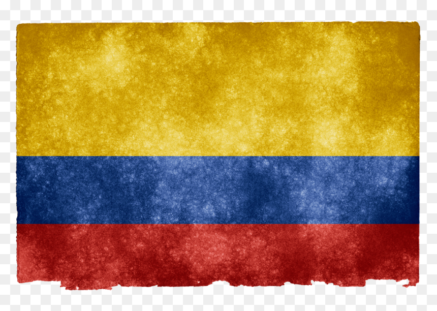 Colombia Grunge Flag, HD Png Download - grunge american flag png