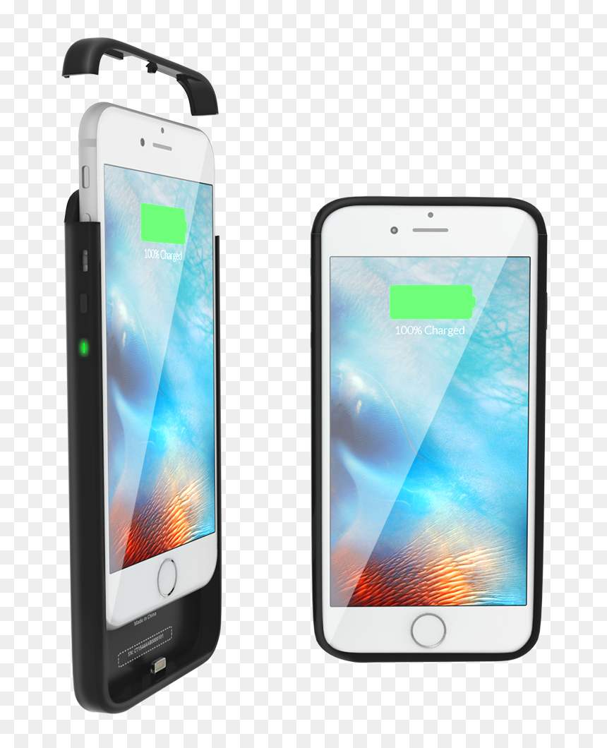 Iphone 7 Extra Battery Case Slim, HD Png Download - mayilpeeli png