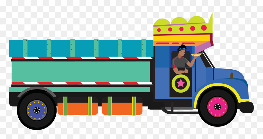 Clipart Indian Truck Png, Transparent Png - indian truck png