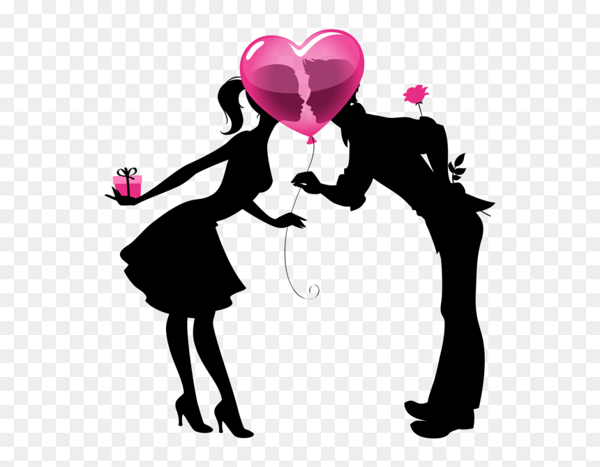 Casal De Namorados Em Png, Transparent Png - wedding couple clipart png