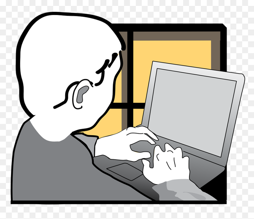 Boy With Laptop Clipart, HD Png Download - student images png