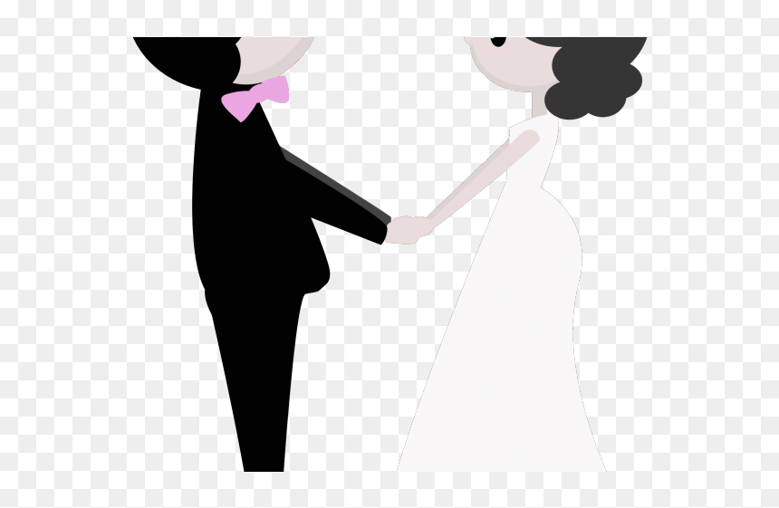 Love Cartoon No Background, HD Png Download - wedding couple clipart png