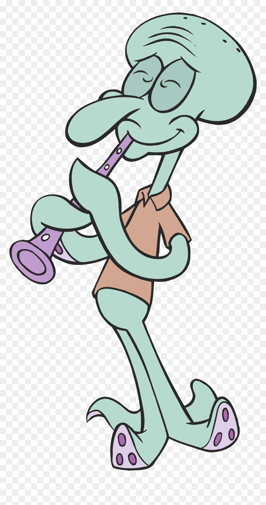 Squidward Tentacles Png, Transparent Png - cliparts png