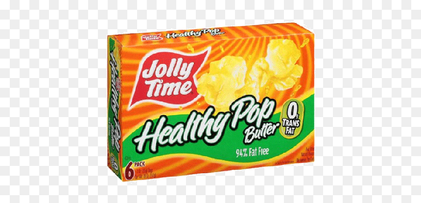 Jolly Time Healthy Pop Information, HD Png Download - popcorn bag png