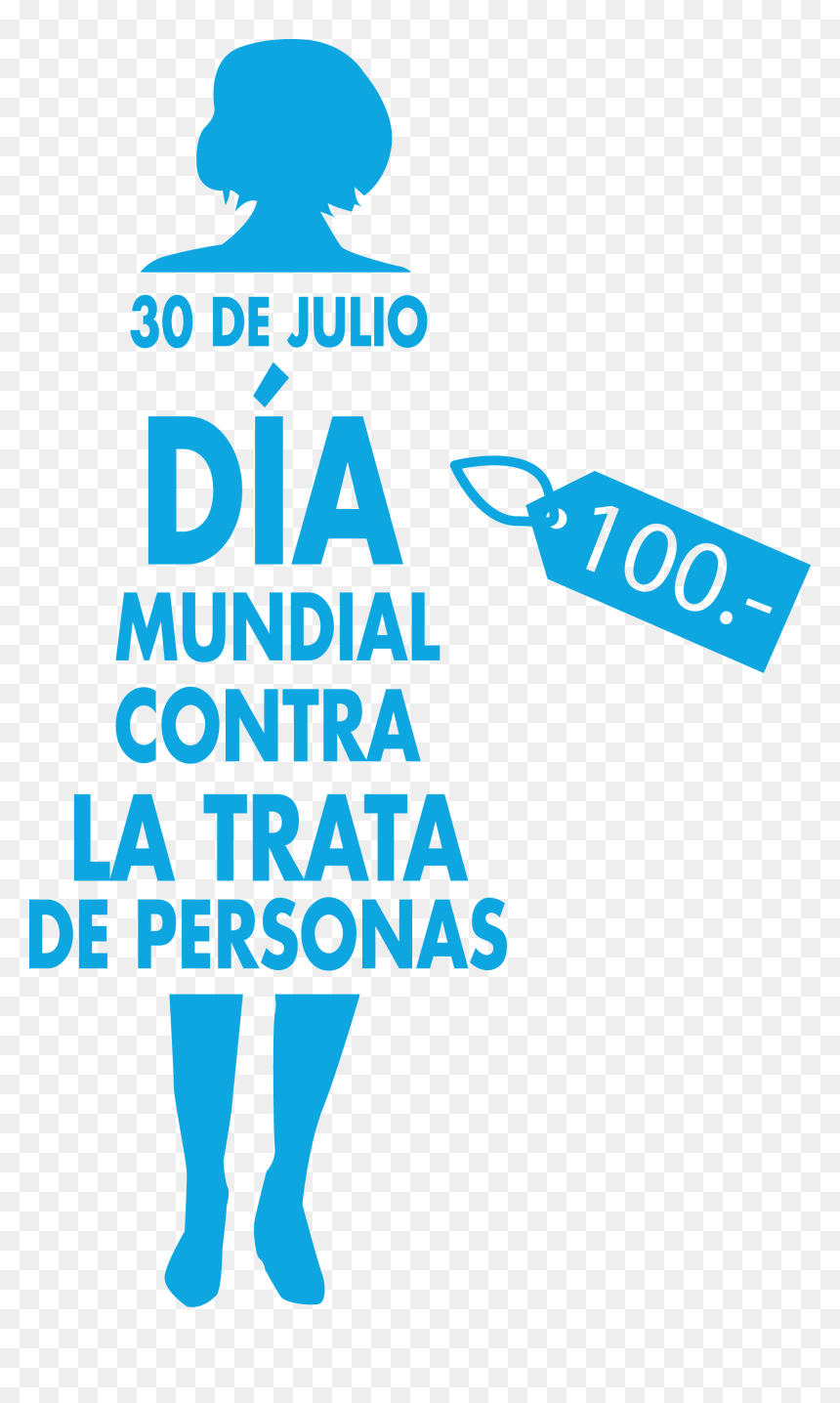 Image - Día Mundial Contra La Trata De Personas, HD Png Download - cinta azul png