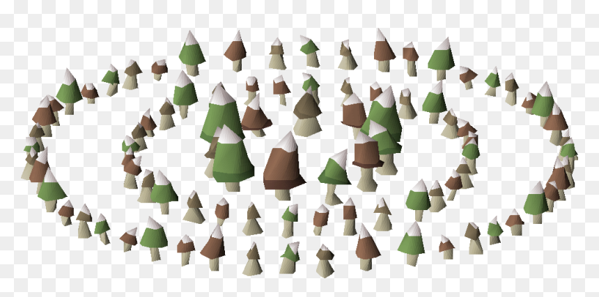 Christmas Tree, HD Png Download - fairy house png