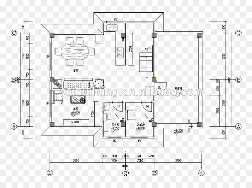 Floor Plan, HD Png Download - villa png