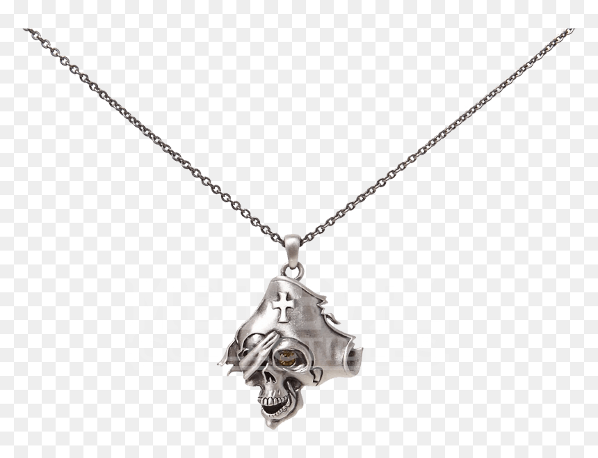 Skull Necklace Png, Transparent Png - real skull png