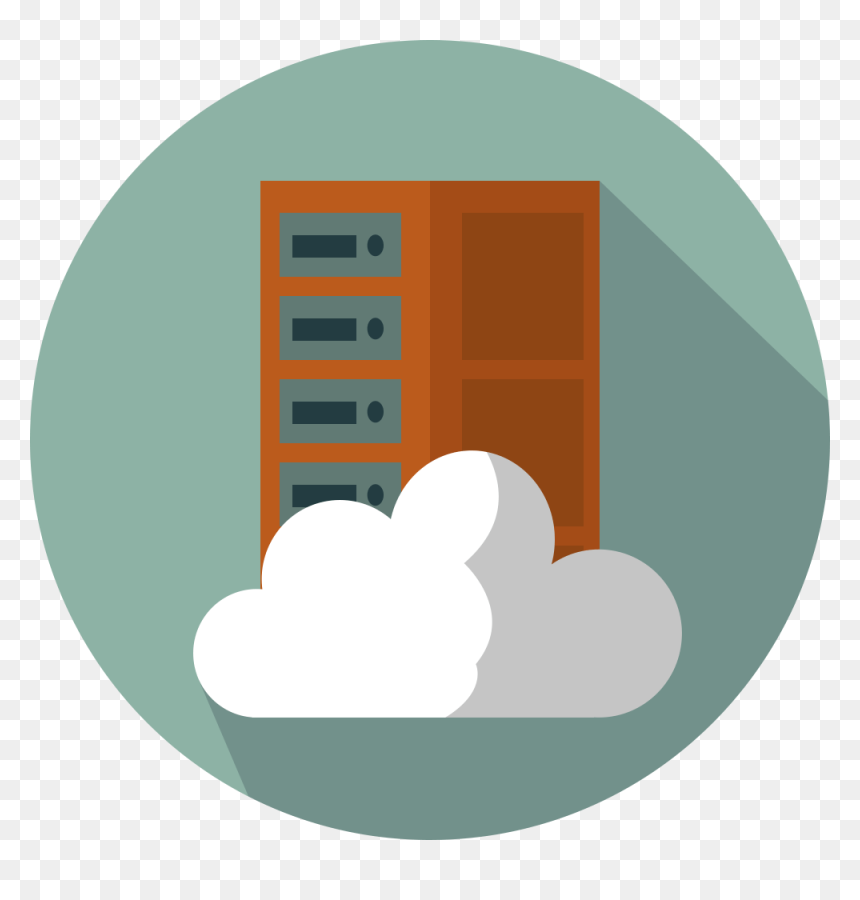 Hosting Icon Transparent, HD Png Download - cloud hosting png