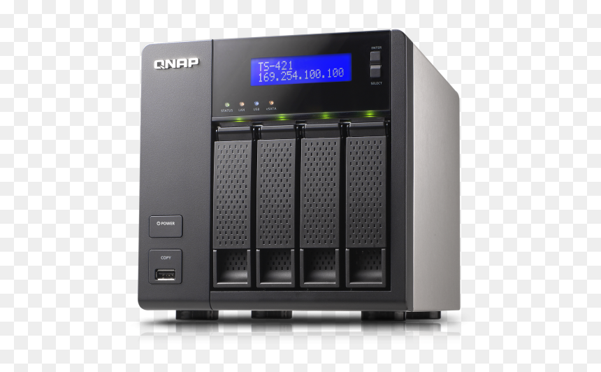 Qnap Ts 421, HD Png Download - servidor png
