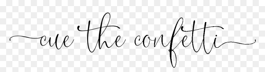 Long Island Custom Gifts - Calligraphy, HD Png Download - black confetti png