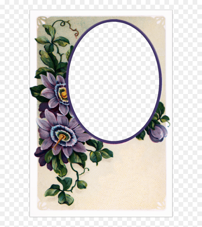 #free #scrapbook #craft #hobbies #hobby #embelishment - Cartes Postales Fleurs, HD Png Download - postcard border png