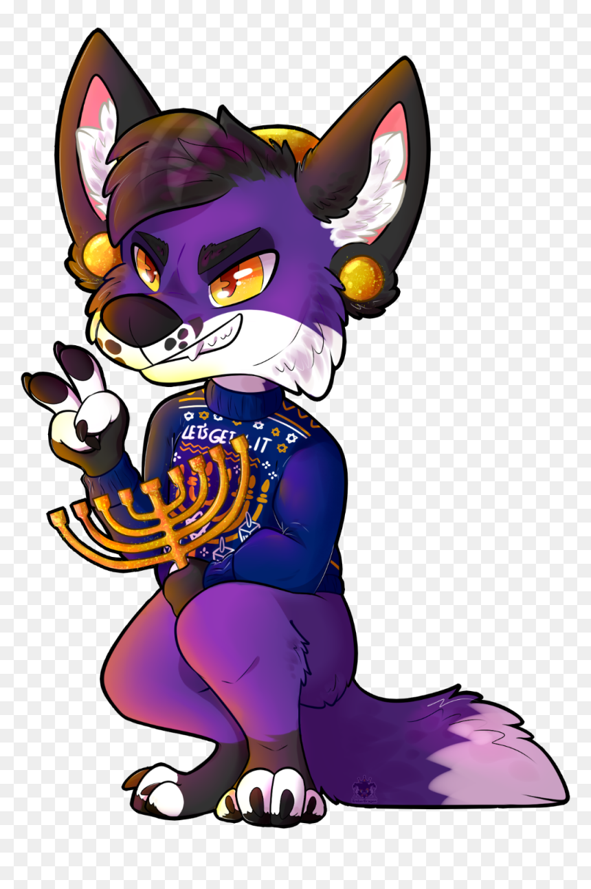 Com- Happy Hanukkah - Cartoon, HD Png Download - happy hanukkah png