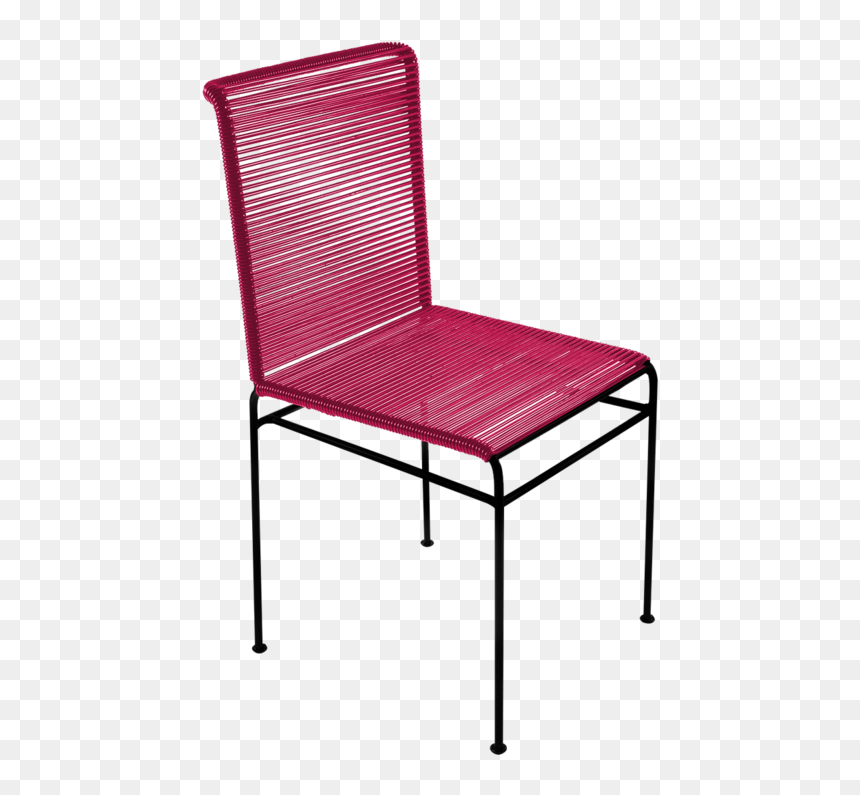 Taquera Silla De Comedor Tipo Acapulco De Pvc - Sillas Tipo Acapulco Negra, HD Png Download - silla de rey png
