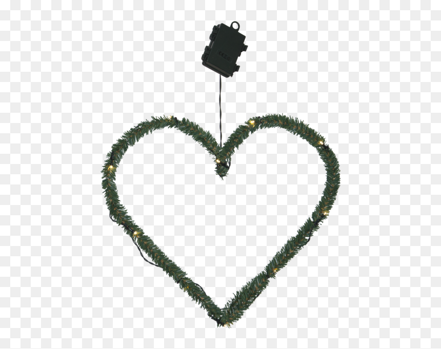 Wreath Line Heart - Wreath, HD Png Download - dark heart png