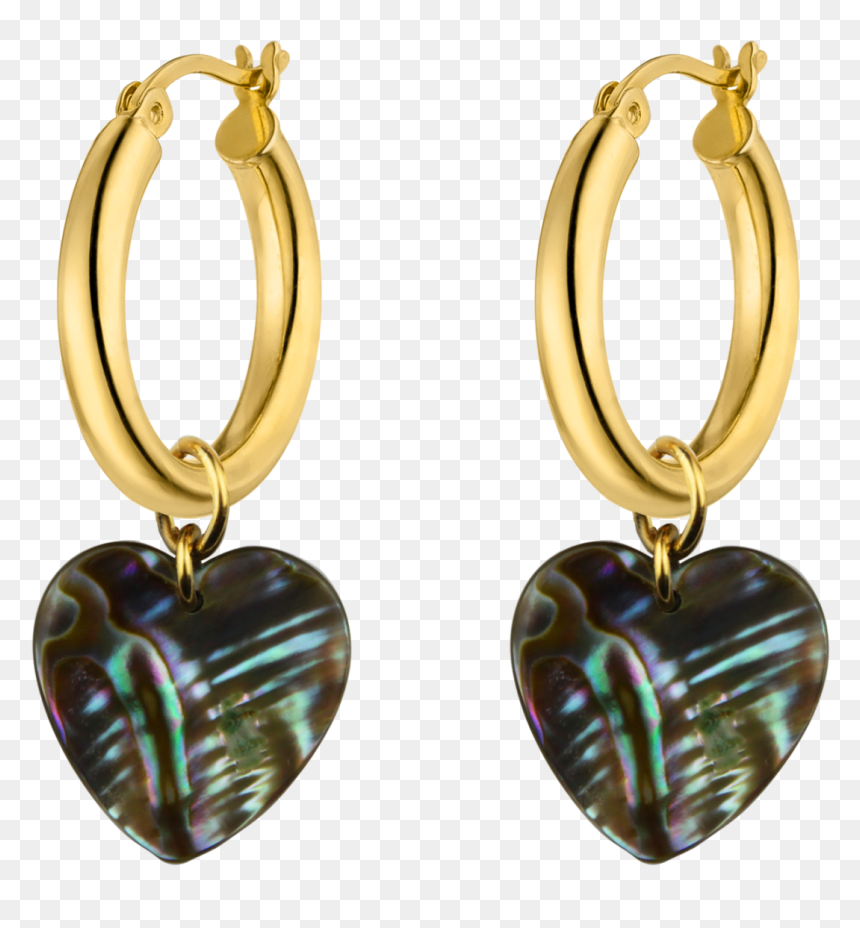 Earrings, HD Png Download - dark heart png